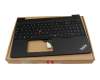LIM21G86D0JG629 teclado original Lenovo DE (alemán) negro con retroiluminacion y mouse-stick