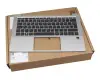 M08699-041 teclado incl. topcase original HP DE (alemán) negro/plateado con retroiluminacion