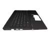 M09321-041 teclado incl. topcase original HP DE (alemán) negro/negro con retroiluminacion (Mica Silver Aluminium)