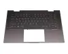 M50067-041 teclado incl. topcase original HP DE (alemán) negro/negro con retroiluminacion