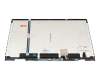 M52566-001 original HP unidad de pantalla tactil 15.6 pulgadas (FHD 1920x1080) negra / plateada