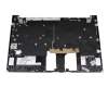 M76638-041 teclado incl. topcase original HP DE (alemán) plateado/plateado con retroiluminacion