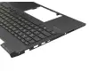 M76862-041 teclado incl. topcase original HP DE (alemán) negro/negro con retroiluminacion (tarjeta gráfica RTX)