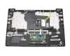 MP-14B56D0J5282 teclado incl. topcase original Chicony DE (alemán) negro/negro con retroiluminacion y mouse stick