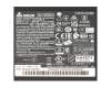 MSI Commercial 14H A13MG vPro original cargador USB-C 100 vatios angular
