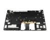 N02261-041 teclado incl. topcase original HP DE (alemán) plateado/plateado con retroiluminacion