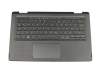 NC.24611.02R teclado incl. topcase original Acer DE (alemán) negro/negro con retroiluminacion