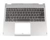 NKI13132G4 teclado incl. topcase original Acer DE (alemán) negro/canaso con retroiluminacion