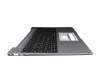 NS16TG teclado incl. topcase original Medion DE (alemán) negro/canaso con retroiluminacion