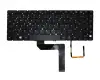 NSK-R2GBQ 0G teclado original Darfon DE (alemán) negro con retroiluminacion