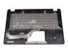 NSK-WK2SQ 0G teclado incl. topcase original Asus DE (alemán) negro/plateado