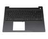 P4MKJ teclado incl. topcase original Dell DE (alemán) negro/negro