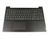 PC5CP-GR teclado incl. topcase original Lenovo DE (alemán) gris/negro