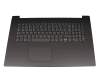 PC5CPB-GE teclado incl. topcase original Lenovo DE (alemán) gris/canaso con retroiluminacion