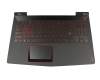 PC5YB-GE teclado incl. topcase original Lenovo DE (alemán) negro/negro con retroiluminacion