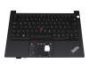 PK131HJ3B11 teclado incl. topcase original Lenovo DE (alemán) negro/negro con retroiluminacion y mouse stick