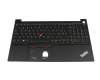 PK131HK3B12 teclado incl. topcase original Lenovo CH (suiza) negro/negro con retroiluminacion y mouse stick
