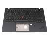 PK131L11B11 teclado incl. topcase original ODM DE (alemán) negro/negro con retroiluminacion y mouse stick WLAN