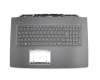 PK131TY1A10 teclado incl. topcase original Acer DE (alemán) negro/negro con retroiluminacion