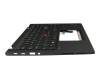 PK132S93B34 teclado incl. topcase original Lenovo ND (nórdico) negro/negro con retroiluminacion y mouse stick