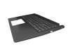 PK132WV2A13 teclado incl. topcase original Acer DE (alemán) negro/negro