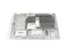 PK1334G1C13 teclado incl. topcase original Acer DE (alemán) plateado/plateado con retroiluminacion