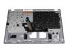 PK133TY2A13 teclado incl. topcase original Acer DE (alemán) negro/plateado