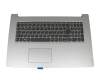 PK23000REG0 teclado incl. topcase original Lenovo DE (alemán) gris/plateado