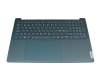 PL5CXVB-NOD teclado incl. topcase original Lenovo ND (nórdico) azul/azul con retroiluminacion