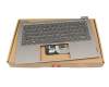 PR2UB-GE teclado incl. topcase original Lenovo DE (alemán) gris/canaso con retroiluminacion