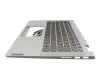 PR4SG-PE teclado incl. topcase original Lenovo DE (alemán) gris/canaso con retroiluminacion