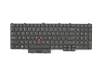 PYWL-105U4 teclado original Lenovo US (Inglés) negro/negro/mate con mouse-stick