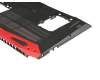Parte baja de la caja negro-rojo original para Acer Predator Helios 300 (PH317-52)