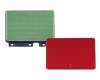 Platina tactil incl. cubierta del panel táctil rojo original para Asus VivoBook Max P541NA