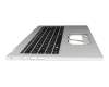 QV05T_A10B teclado incl. topcase original Acer DE (alemán) negro/plateado