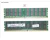 Fujitsu 32GB (1X32GB)4RX4 DDR4-2133 LR ECC para Fujitsu Primergy RX4770 M2