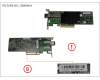Fujitsu FC CTRL 8GBIT/S LPE1250 MMF LC LP para Fujitsu Primergy RX2530 M1