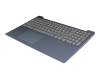 SA469D-22H9 teclado incl. topcase original Lenovo DE (alemán) gris/azul