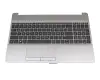 SB550A-73H3 teclado incl. topcase original HP DE (alemán) negro/plateado
