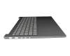 SE994A-31H1 teclado incl. topcase original Lenovo DE (alemán) gris/canaso con retroiluminacion