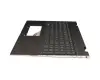 SG-90500-XDA teclado incl. topcase original HP DE (alemán) antracita/canaso con retroiluminacion