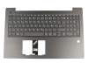 SN20M62767 teclado incl. topcase original Lenovo DE (alemán) gris/canaso