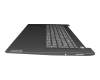 SN20M63126 teclado incl. topcase original Lenovo DE (alemán) gris/negro