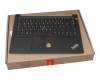 SN20U63575-01 teclado incl. topcase original Lenovo DE (alemán) negro/negro con mouse stick sin retroiluminación