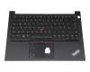 SN20U63575-01 teclado incl. topcase original Lenovo DE (alemán) negro/negro con mouse stick sin retroiluminación