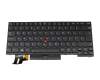 SN20V43712 teclado original Lenovo UK (Inglés) negro/negro con retroiluminacion y mouse-stick