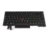 SN20V44095 teclado original Lenovo DE (alemán) negro/negro con mouse-stick
