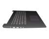 SN20W65035 teclado incl. topcase original Lenovo DE (alemán) gris/canaso