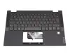 SN20W85253 teclado incl. topcase original Lenovo DE (alemán) gris/canaso con retroiluminacion