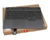 SN20X38404 teclado incl. topcase original Lenovo DE (alemán) negro/canaso con retroiluminacion